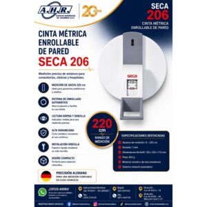 Cinta Métrica para pared. SECA 206
