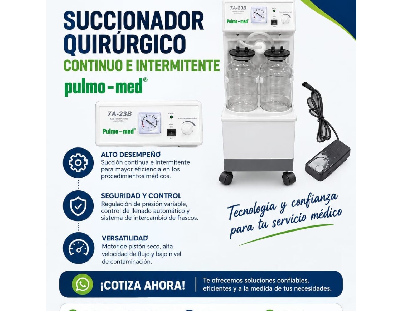 Succionador quirurgico